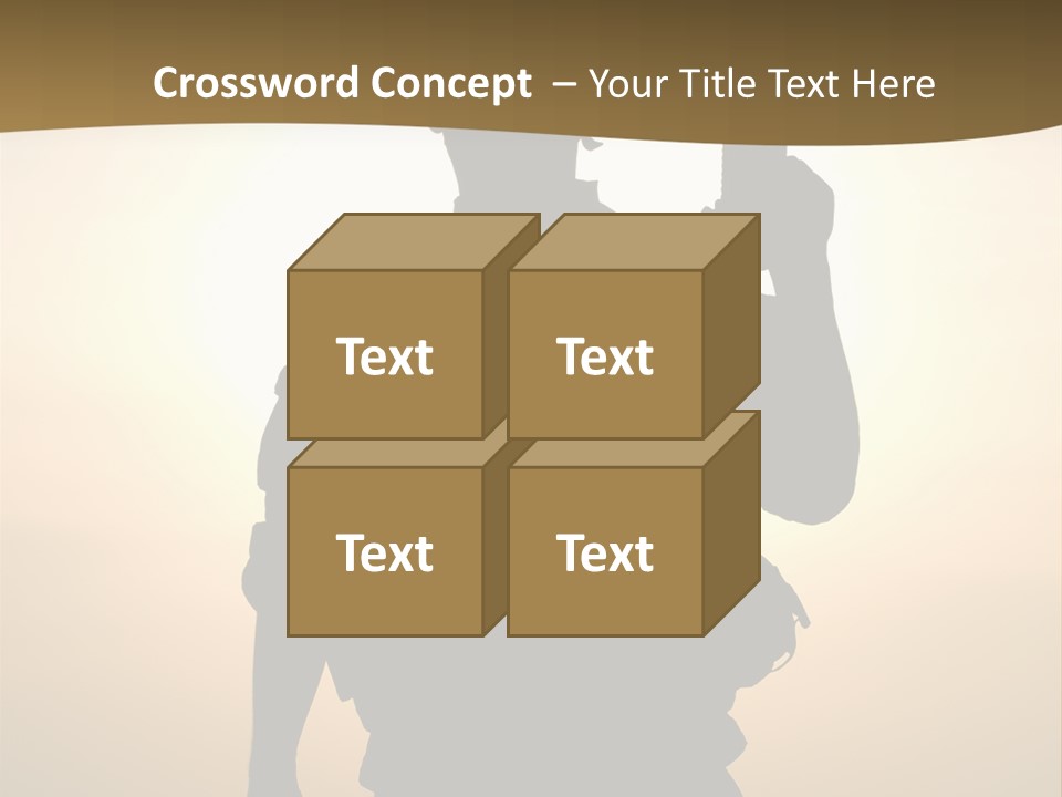 Afghanistan Sand America PowerPoint Template