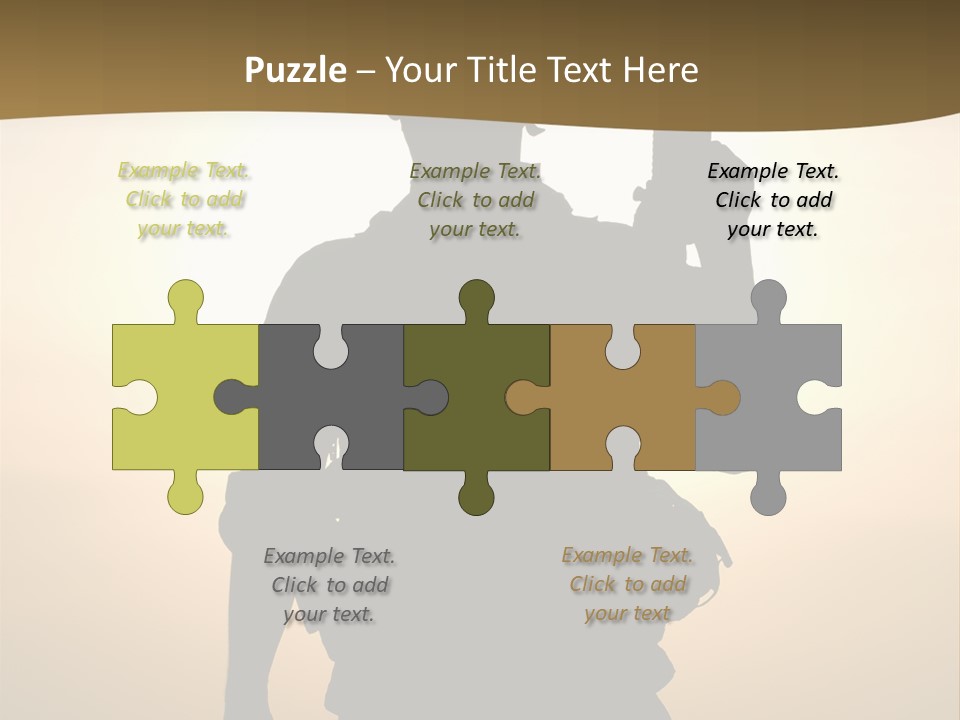 Afghanistan Sand America PowerPoint Template