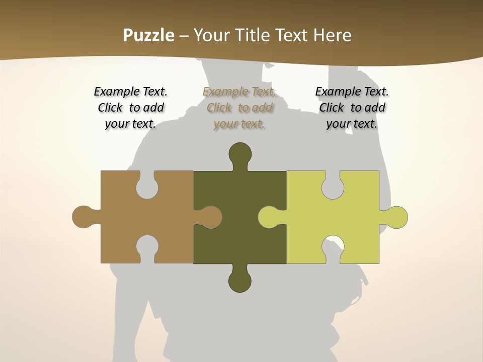 Afghanistan Sand America PowerPoint Template