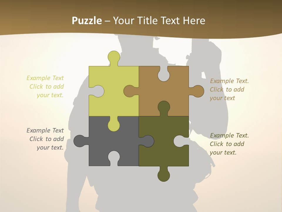 Afghanistan Sand America PowerPoint Template