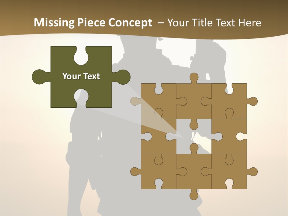 Afghanistan Sand America PowerPoint Template