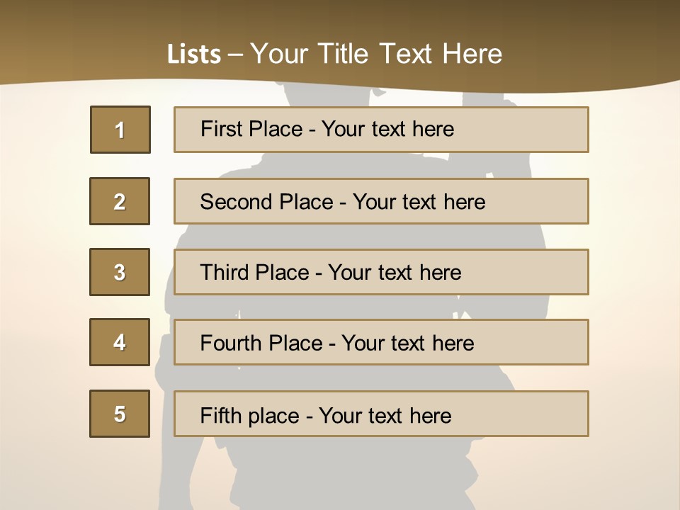 Afghanistan Sand America PowerPoint Template