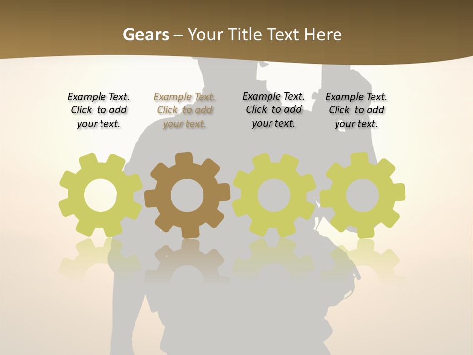 Afghanistan Sand America PowerPoint Template