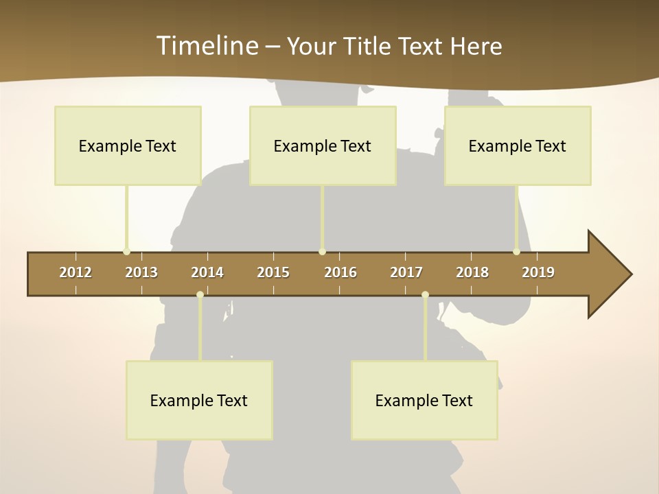 Afghanistan Sand America PowerPoint Template