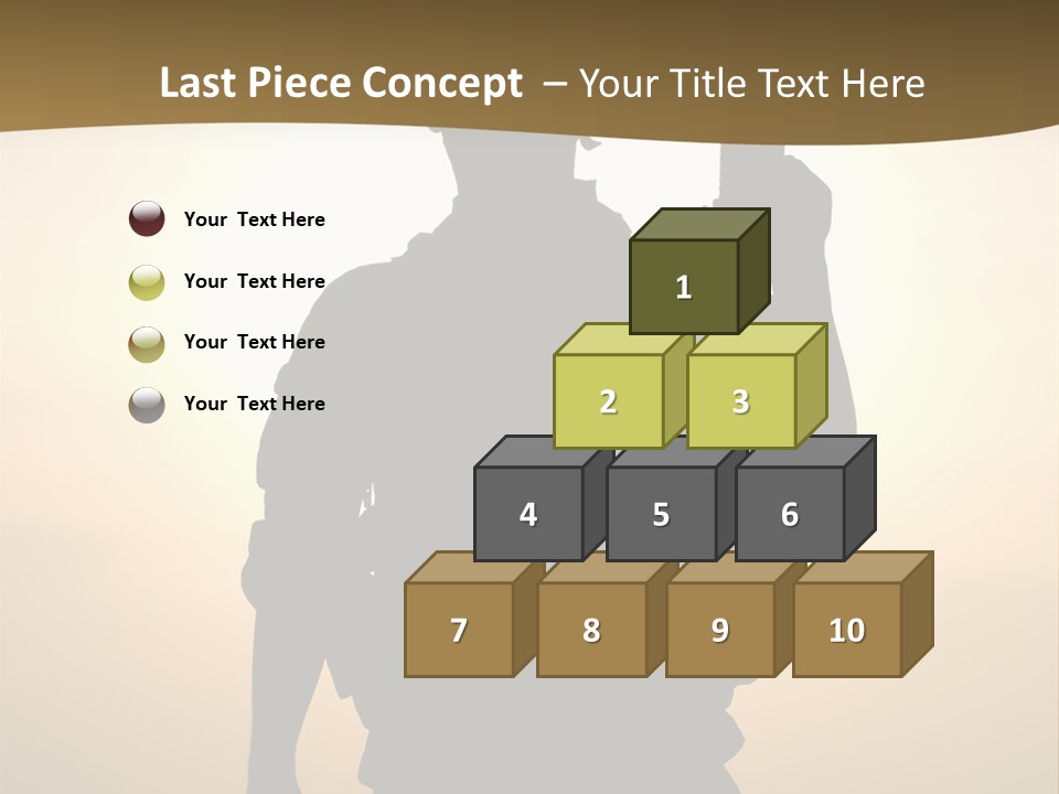 Afghanistan Sand America PowerPoint Template