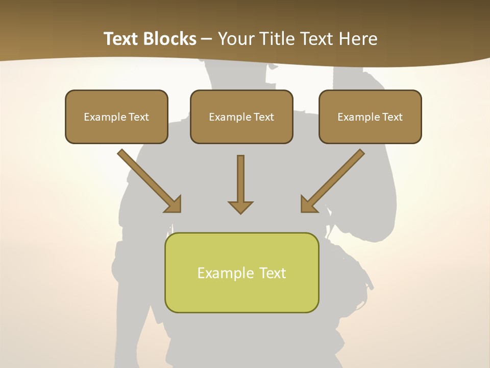Afghanistan Sand America PowerPoint Template