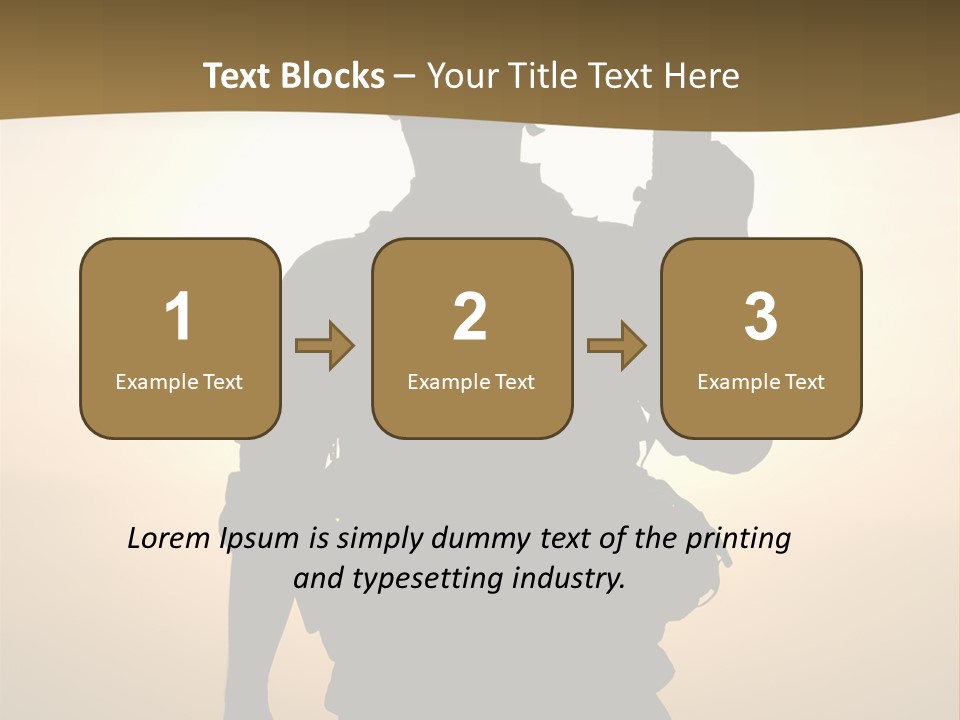 Afghanistan Sand America PowerPoint Template