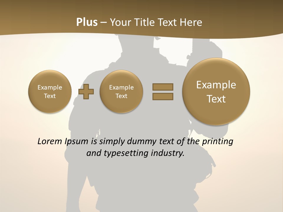 Afghanistan Sand America PowerPoint Template