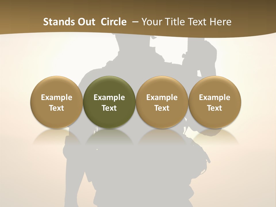 Afghanistan Sand America PowerPoint Template