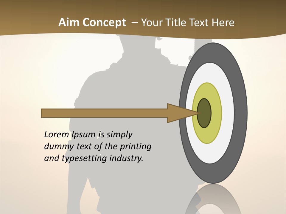 Afghanistan Sand America PowerPoint Template