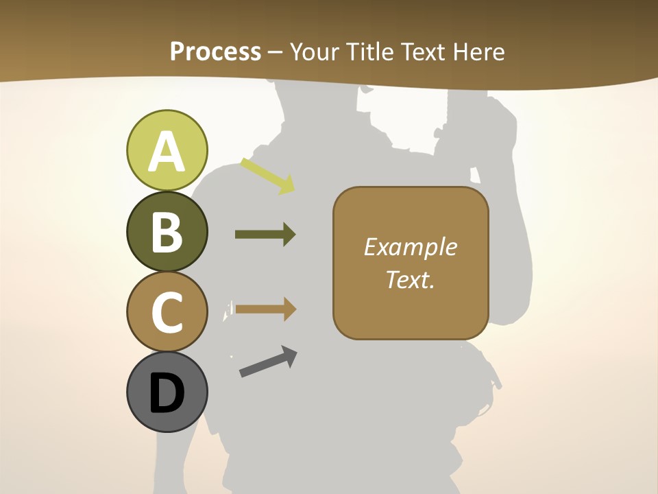 Afghanistan Sand America PowerPoint Template
