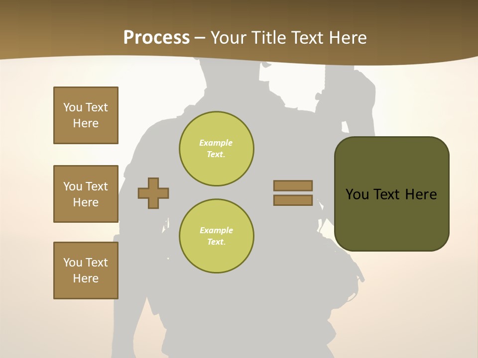 Afghanistan Sand America PowerPoint Template