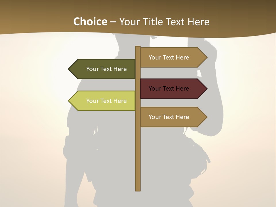 Afghanistan Sand America PowerPoint Template
