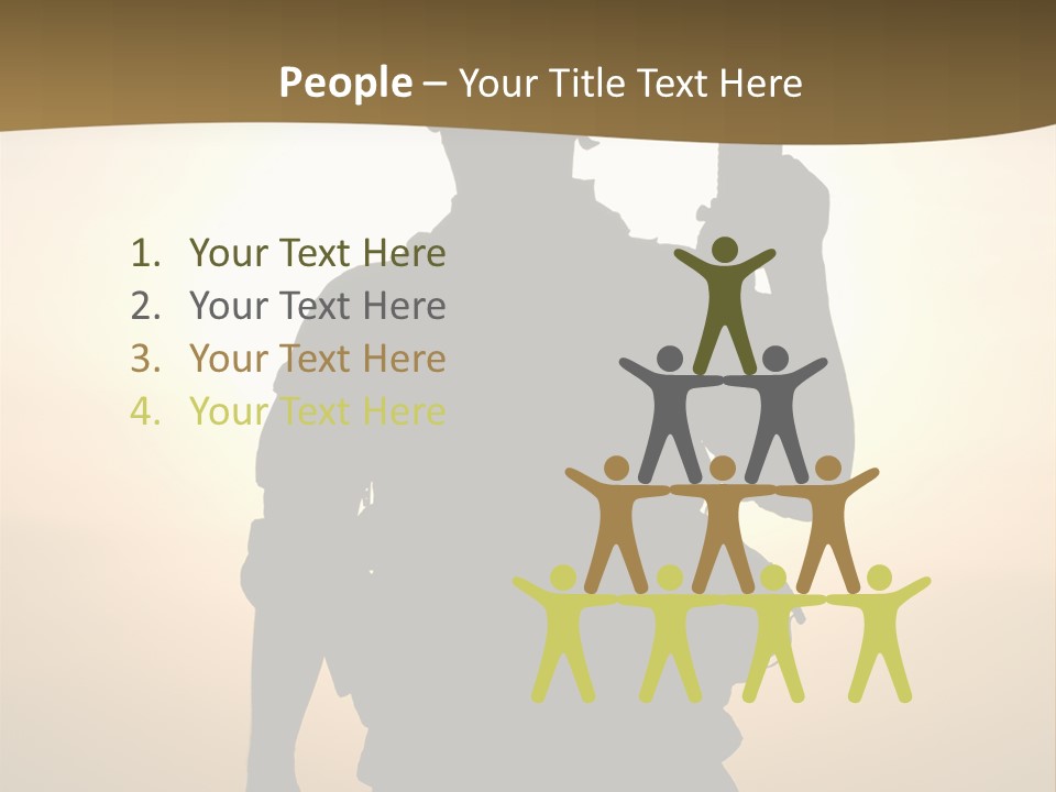 Afghanistan Sand America PowerPoint Template