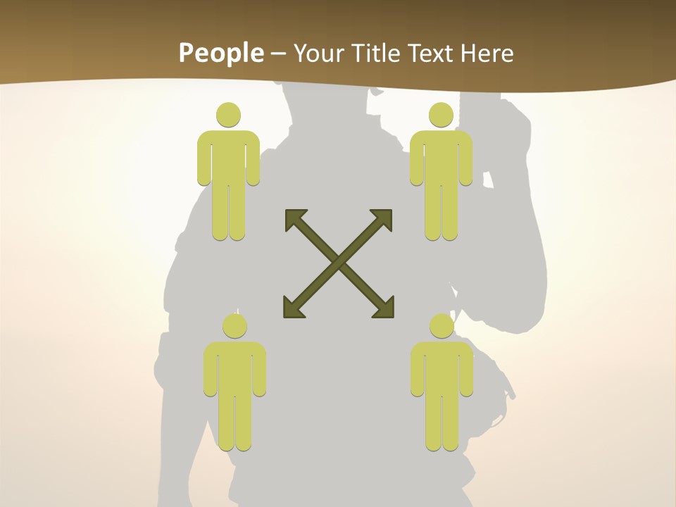 Afghanistan Sand America PowerPoint Template