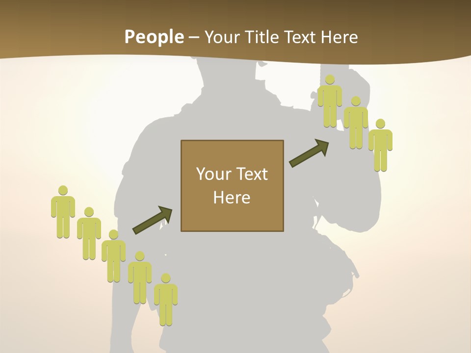 Afghanistan Sand America PowerPoint Template