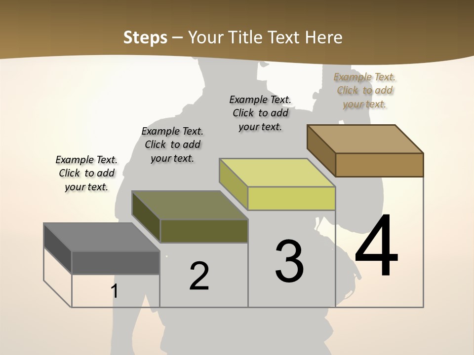 Afghanistan Sand America PowerPoint Template