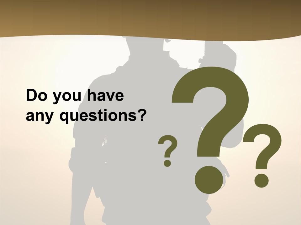 Afghanistan Sand America PowerPoint Template