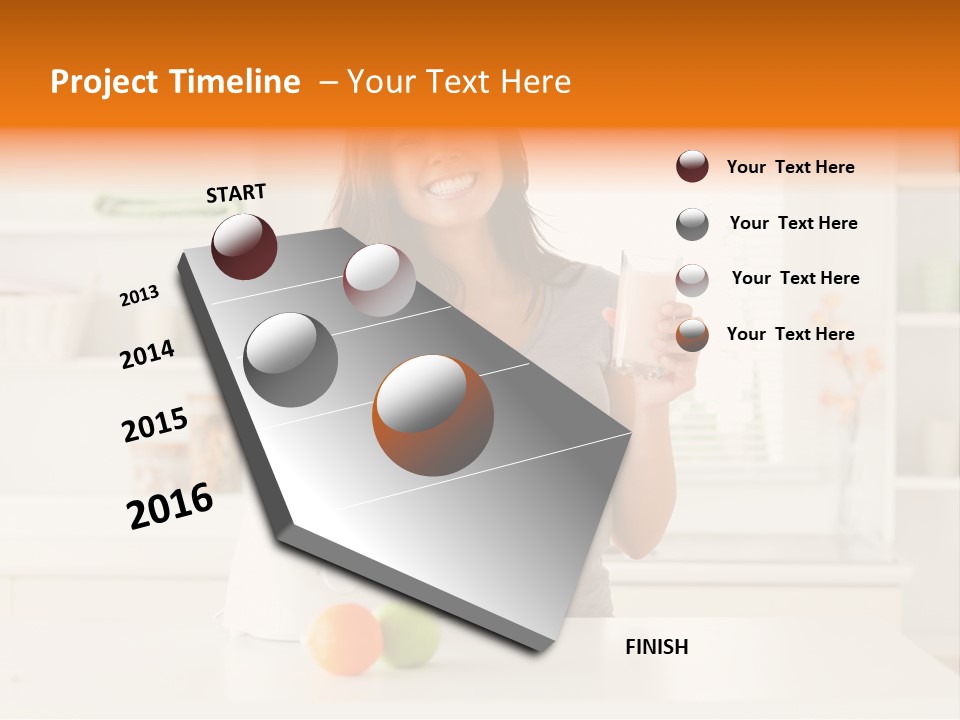 Asian Beverage Young PowerPoint Template