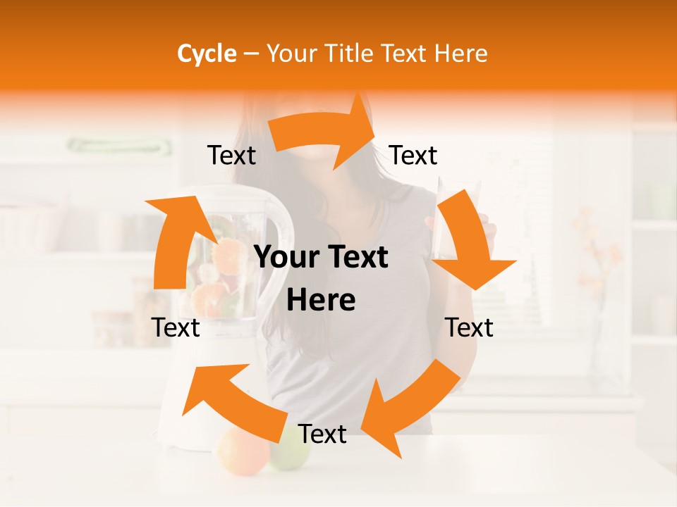 Asian Beverage Young PowerPoint Template