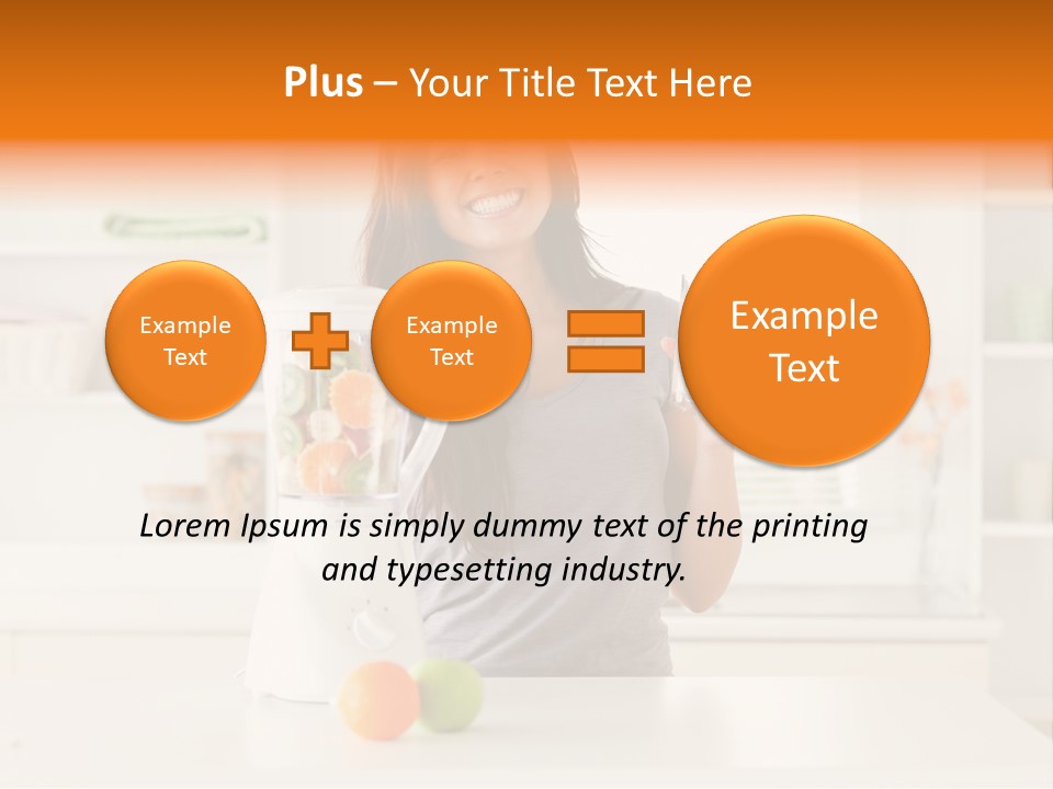 Asian Beverage Young PowerPoint Template