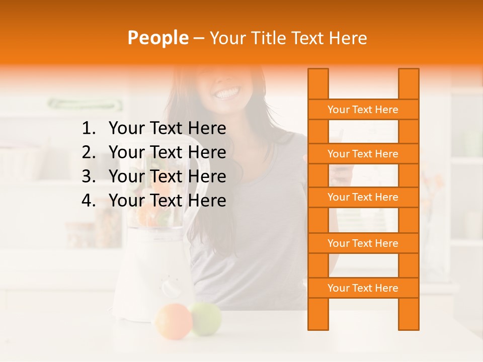 Asian Beverage Young PowerPoint Template