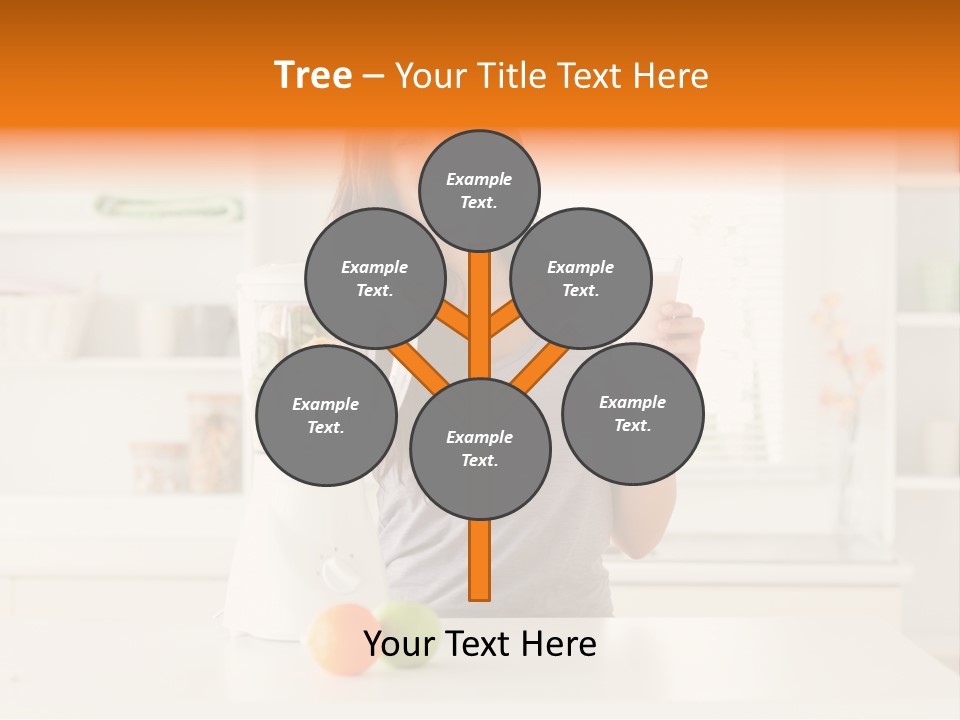 Asian Beverage Young PowerPoint Template