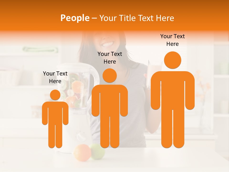 Asian Beverage Young PowerPoint Template