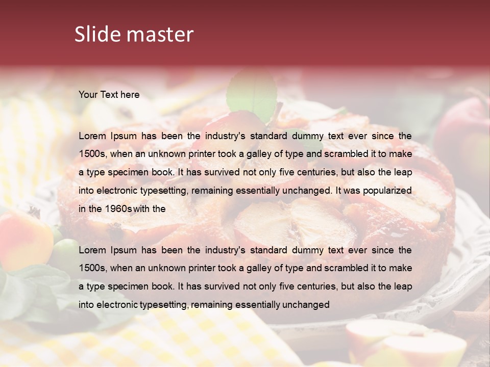 Green Leaf Decor PowerPoint Template