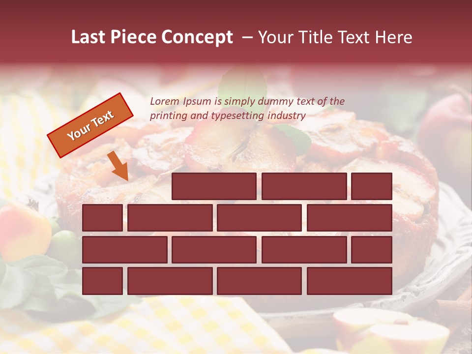 Green Leaf Decor PowerPoint Template