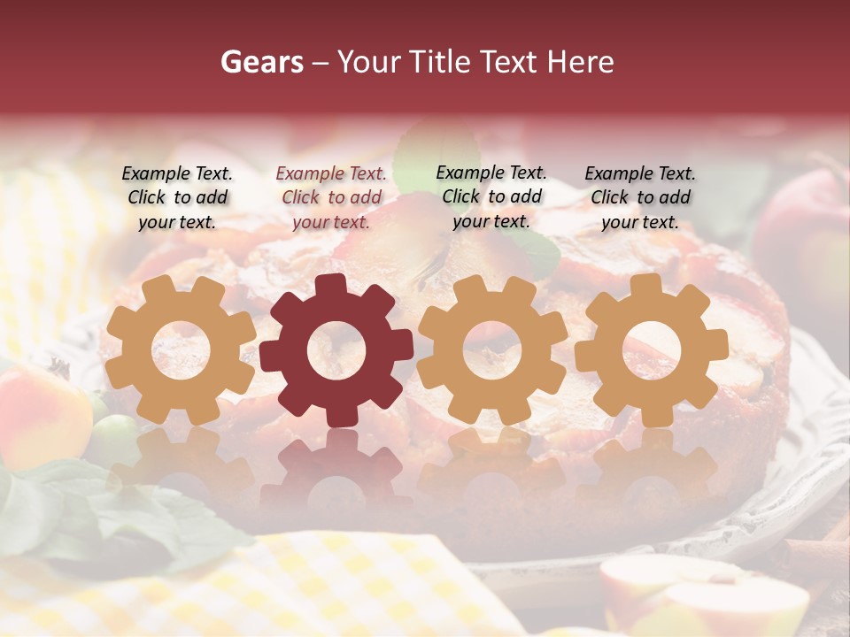 Green Leaf Decor PowerPoint Template