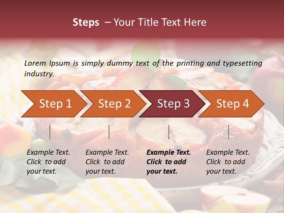 Green Leaf Decor PowerPoint Template