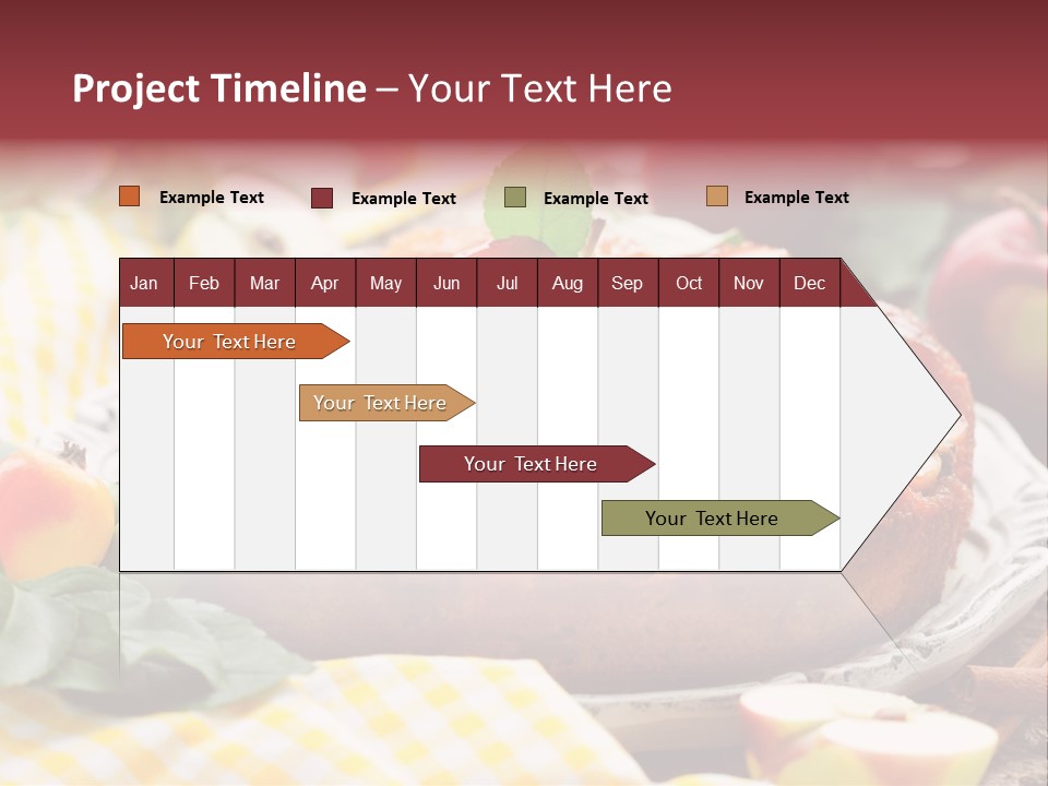Green Leaf Decor PowerPoint Template