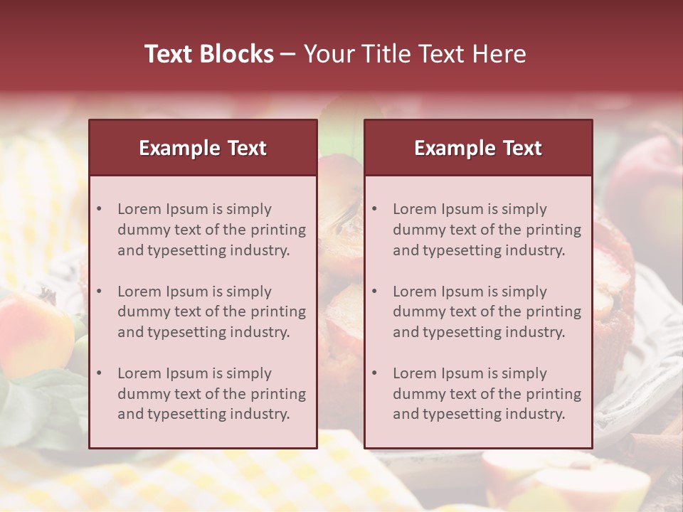 Green Leaf Decor PowerPoint Template