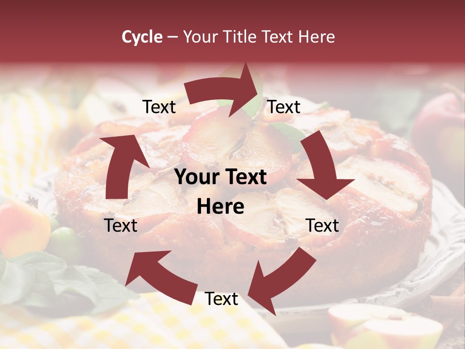 Green Leaf Decor PowerPoint Template