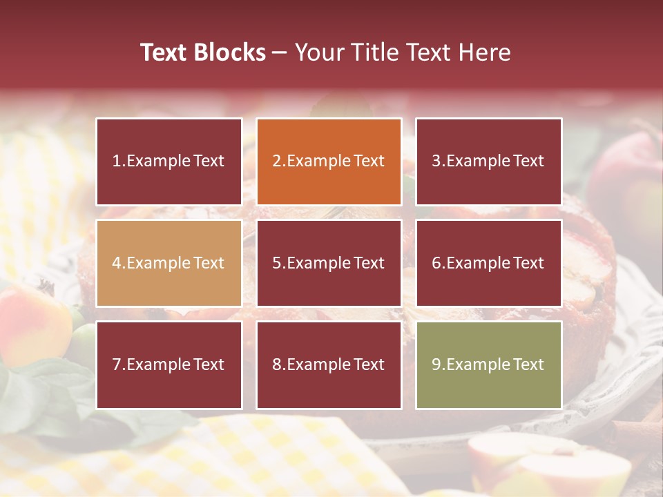 Green Leaf Decor PowerPoint Template