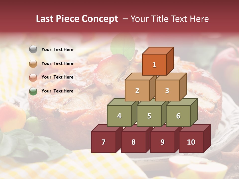 Green Leaf Decor PowerPoint Template