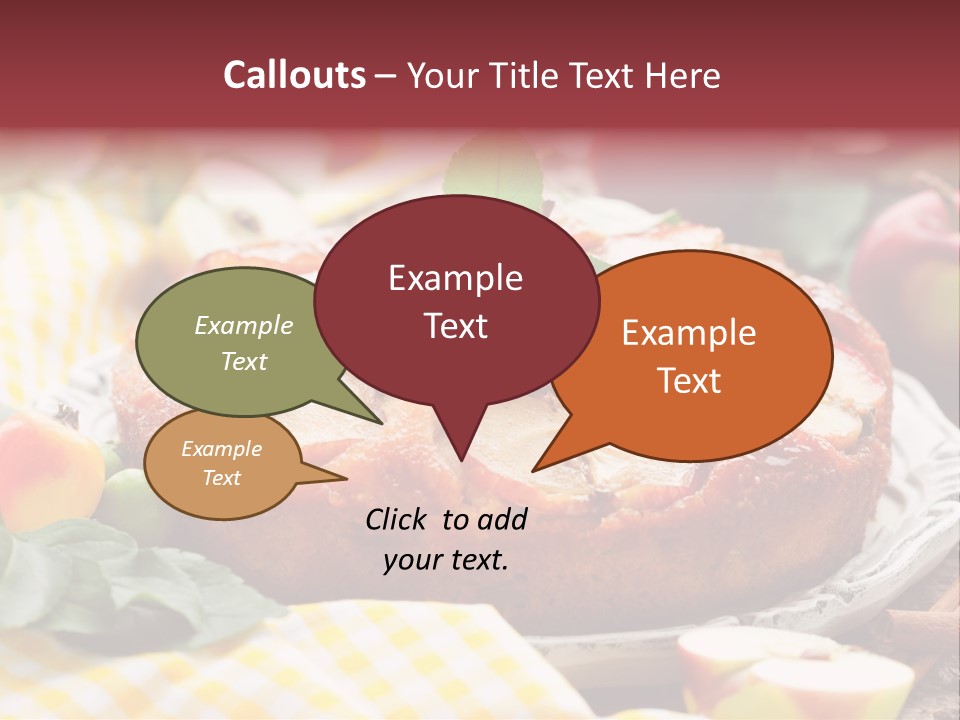 Green Leaf Decor PowerPoint Template