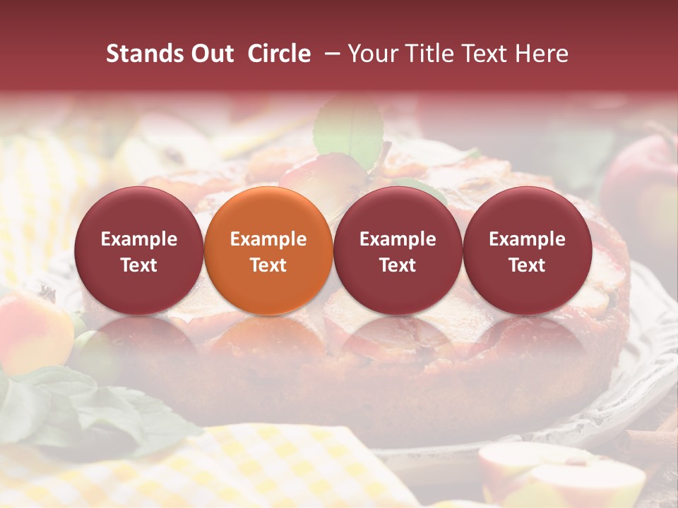 Green Leaf Decor PowerPoint Template