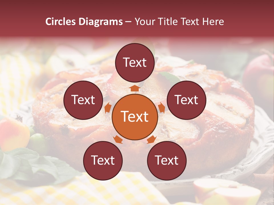 Green Leaf Decor PowerPoint Template