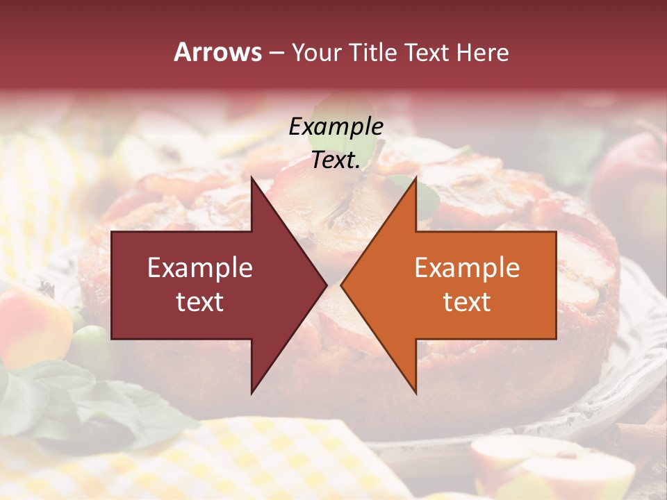 Green Leaf Decor PowerPoint Template