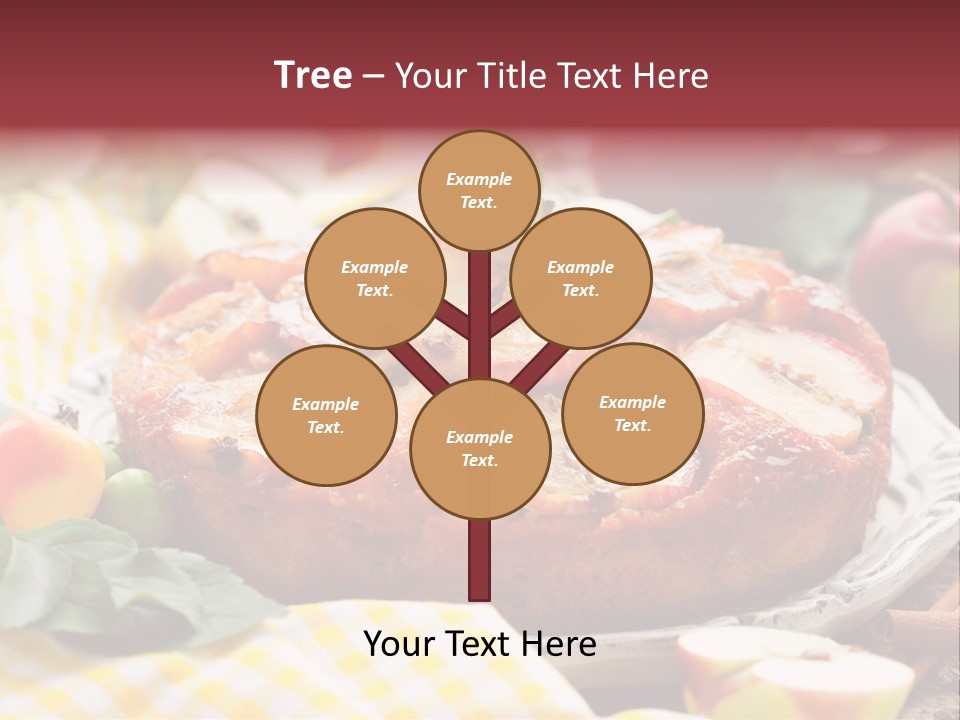 Green Leaf Decor PowerPoint Template