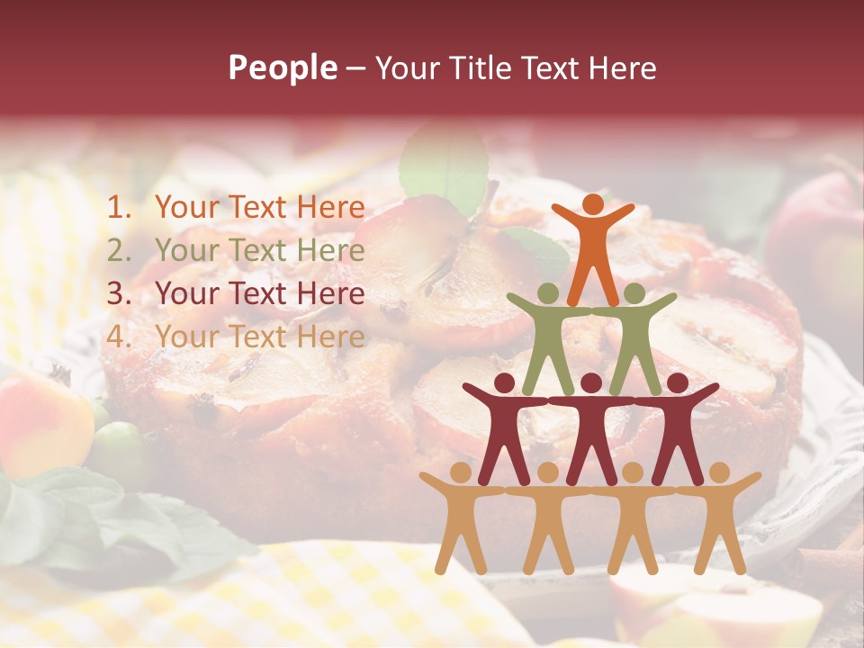 Green Leaf Decor PowerPoint Template