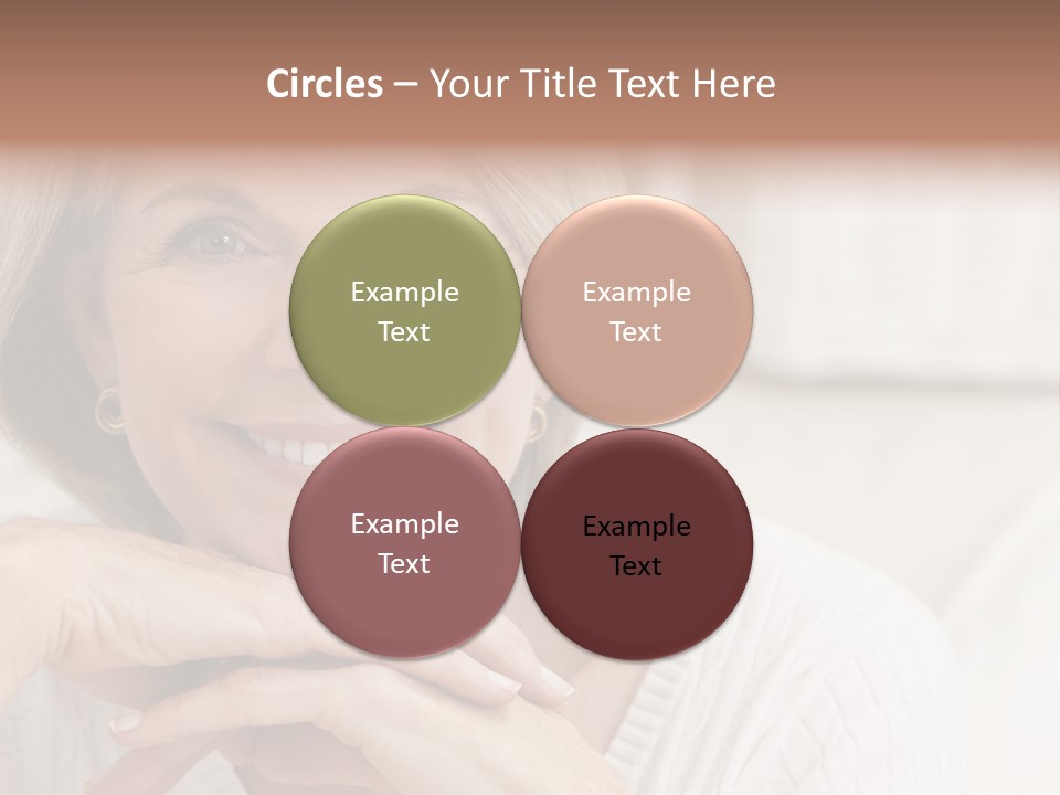 Calm Married Smiling PowerPoint Template