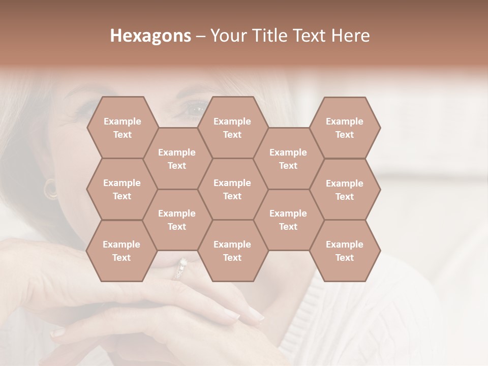 Calm Married Smiling PowerPoint Template