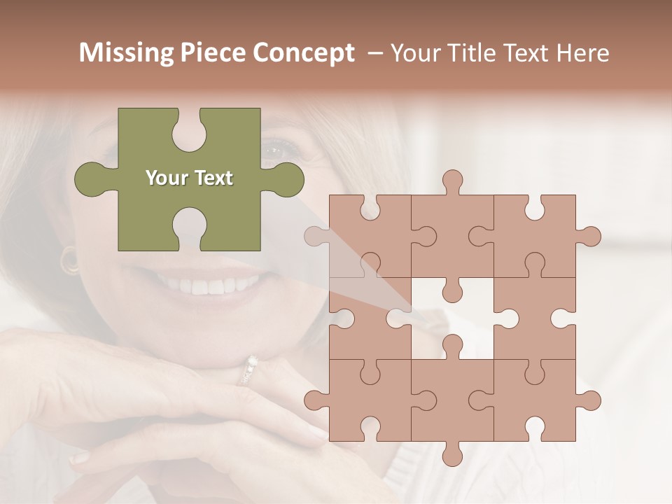 Calm Married Smiling PowerPoint Template