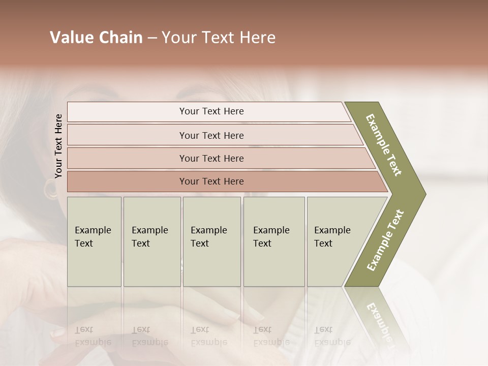 Calm Married Smiling PowerPoint Template
