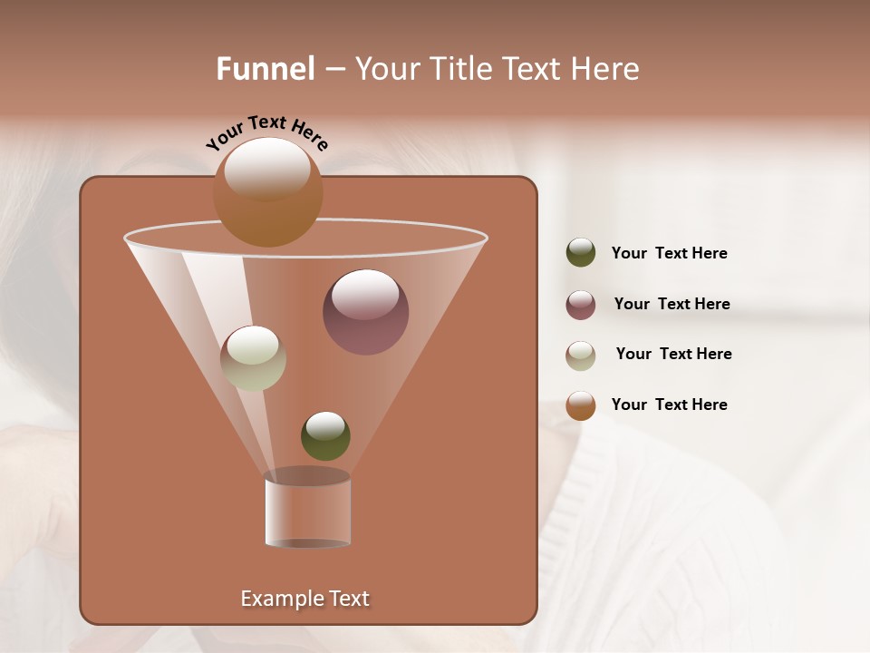 Calm Married Smiling PowerPoint Template