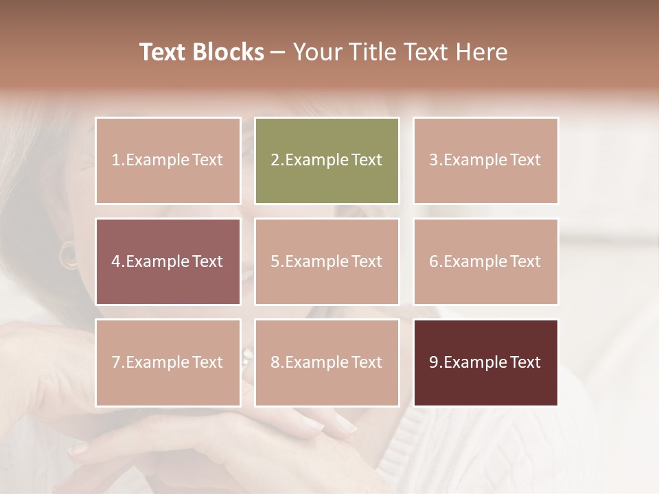 Calm Married Smiling PowerPoint Template