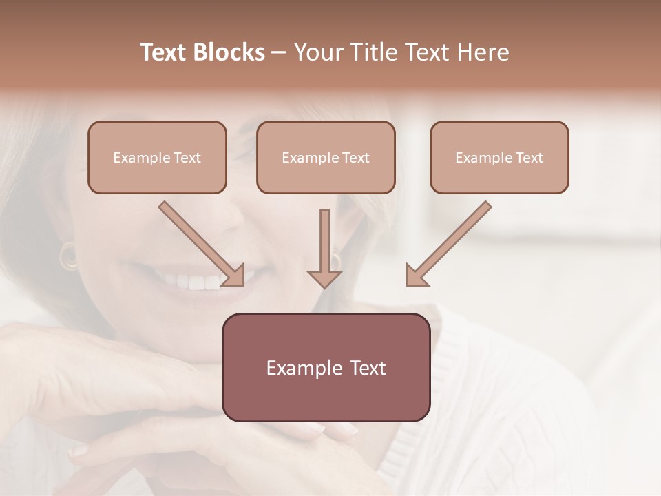 Calm Married Smiling PowerPoint Template